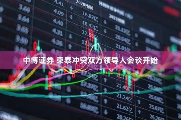 中博证券 柬泰冲突双方领导人会谈开始