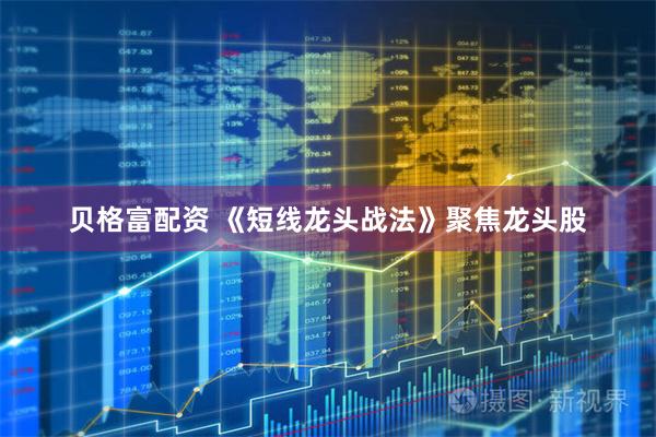 贝格富配资 《短线龙头战法》聚焦龙头股